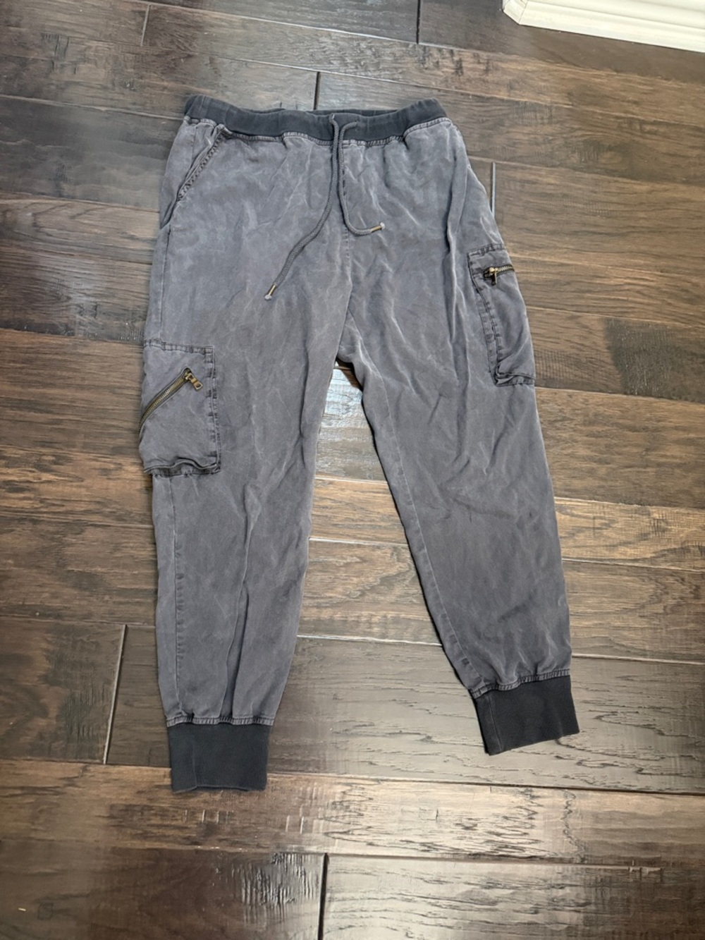 Cargo Jogger Boho Young Fabulous & Broke Pants Washed Gray
